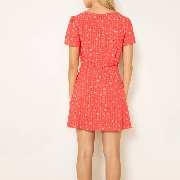 The East Order Ami Mini Floral Dress Size Medium - Picture 3 of 14